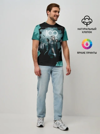 Мужская базовая футболка / Сериал Сотня