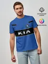 Мужская базовая футболка / Kia