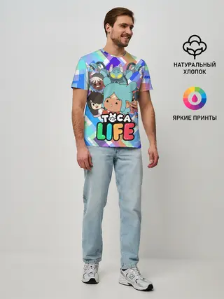 Мужская базовая футболка / Toca Boca | Тока Бока