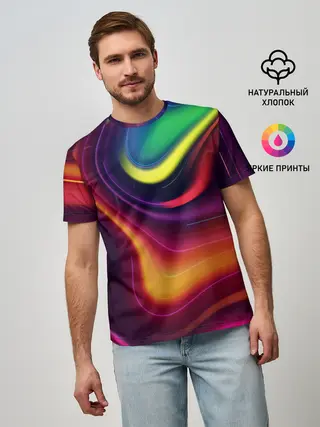 Мужская базовая футболка / Acid Club