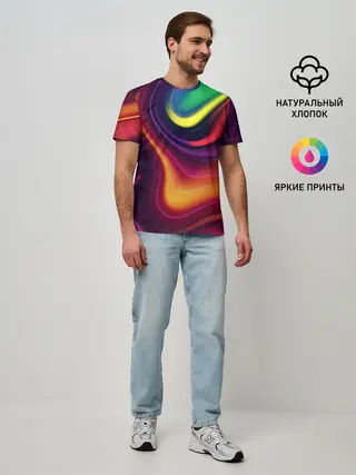 Мужская базовая футболка / Acid Club