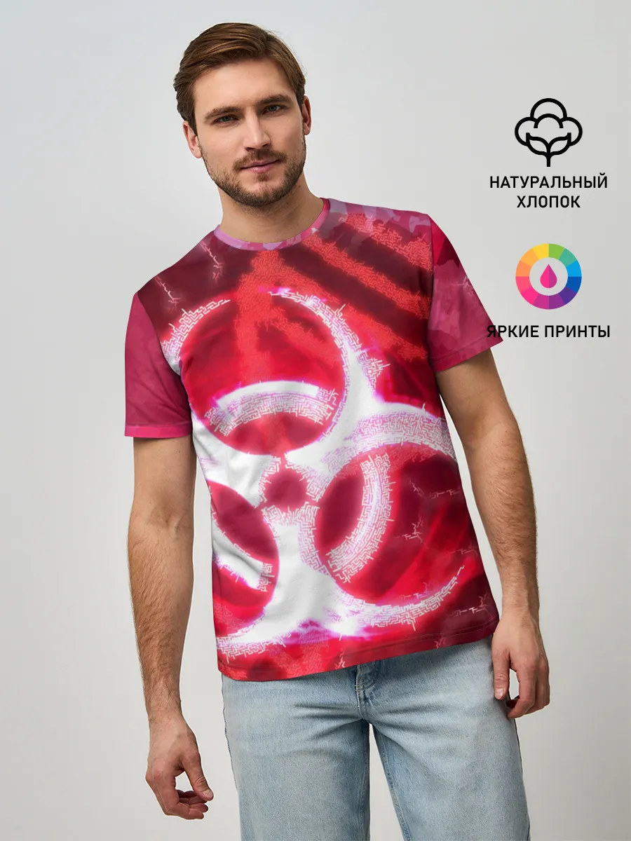 Мужская базовая футболка / Plague Inc LB