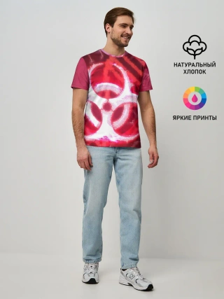 Мужская базовая футболка / Plague Inc LB