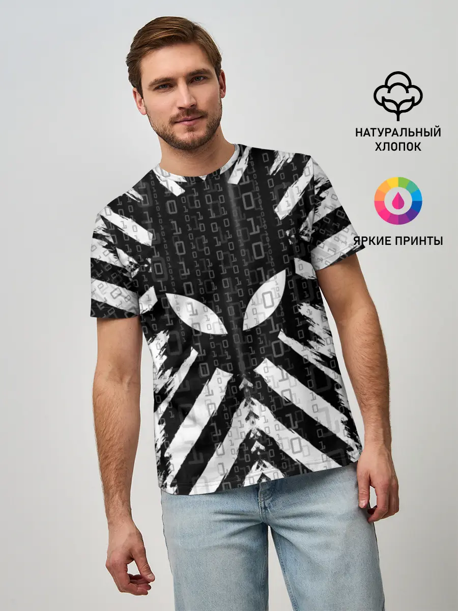 Мужская базовая футболка / Alien