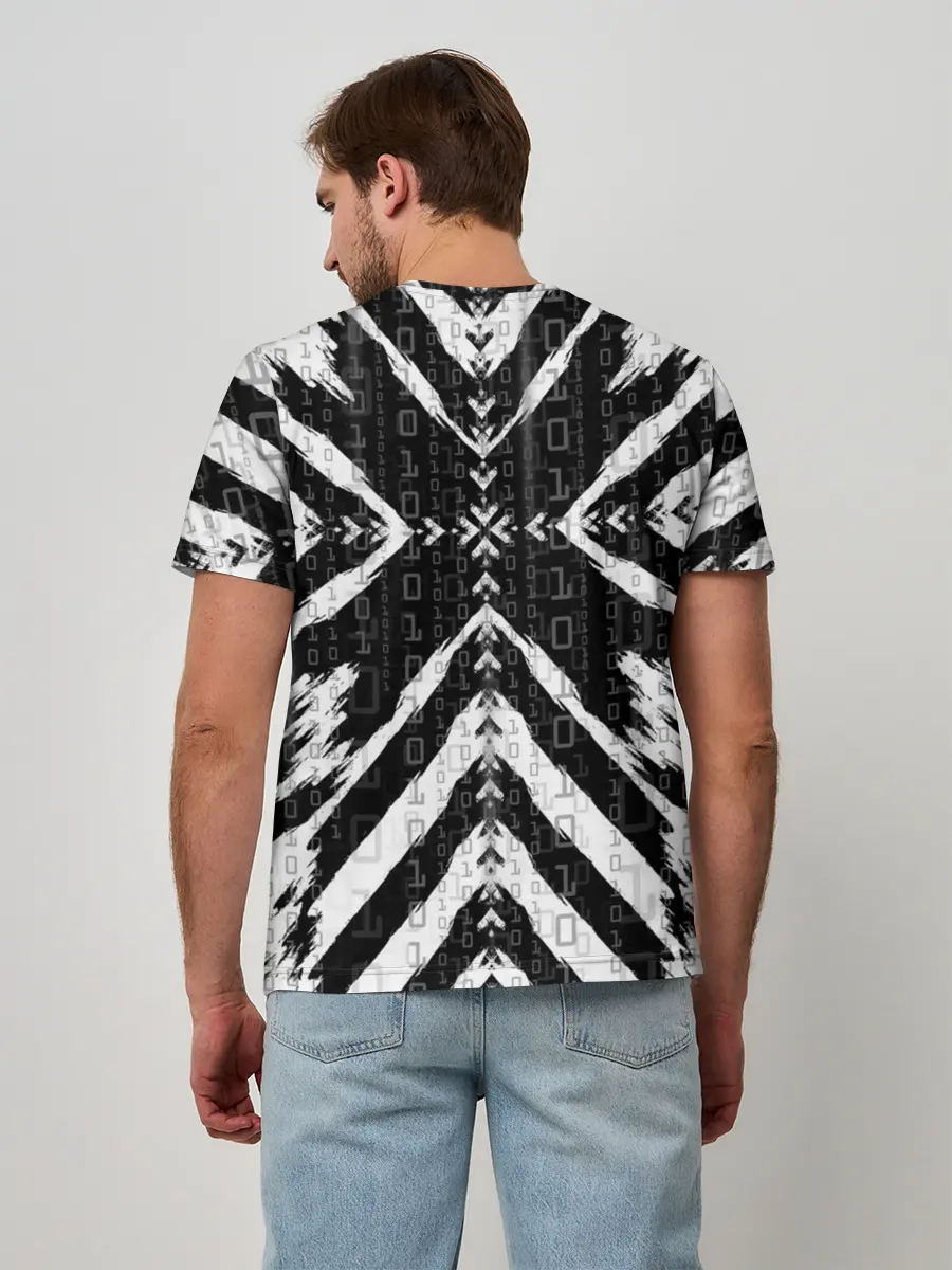 Мужская базовая футболка / Alien