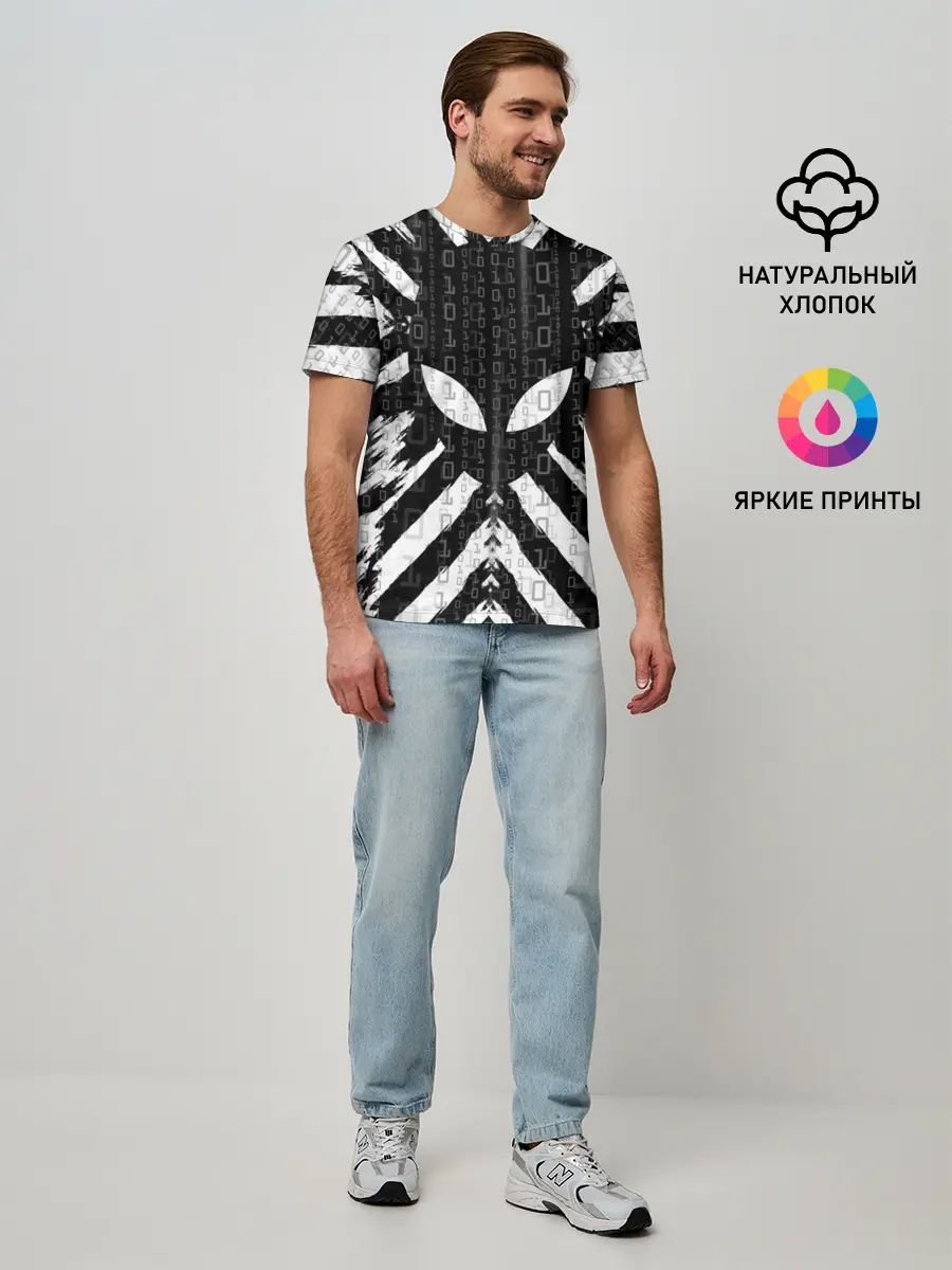 Мужская базовая футболка / Alien