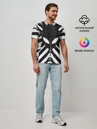 Мужская базовая футболка / Alien