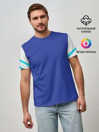 Мужская базовая футболка / NEON GRADIENT FITNESS UNIFORM