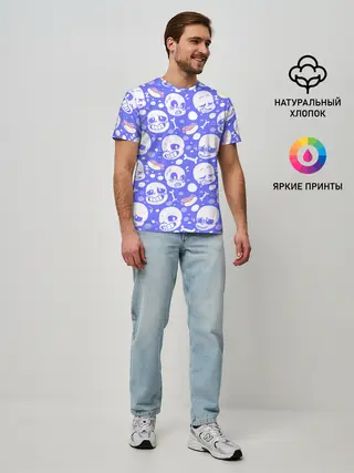 Мужская базовая футболка / Undertale