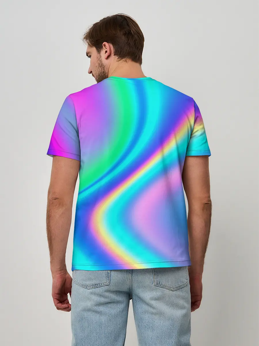 Мужская базовая футболка / ГРАДИЕНТ