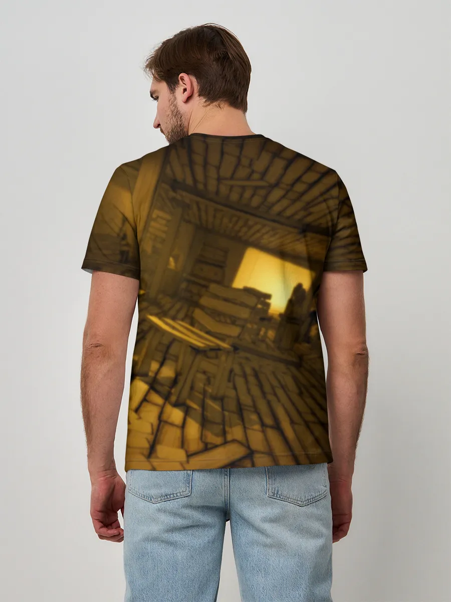 Мужская базовая футболка / Bendy and the ink machine