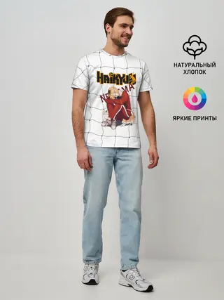 Мужская базовая футболка / Кенма Козуме