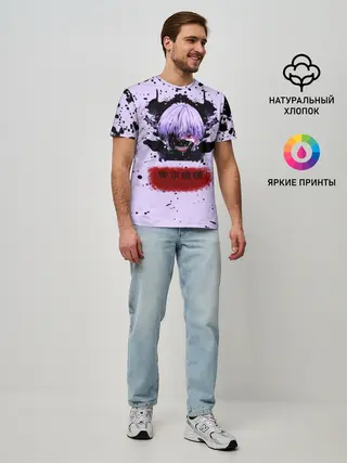 Мужская базовая футболка / Канеки Кан