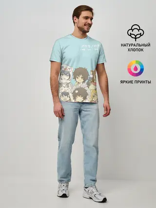 Мужская базовая футболка / Ученик Чудовища персонажи