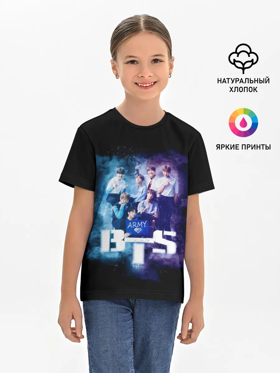 Детская базовая футболка / BTS