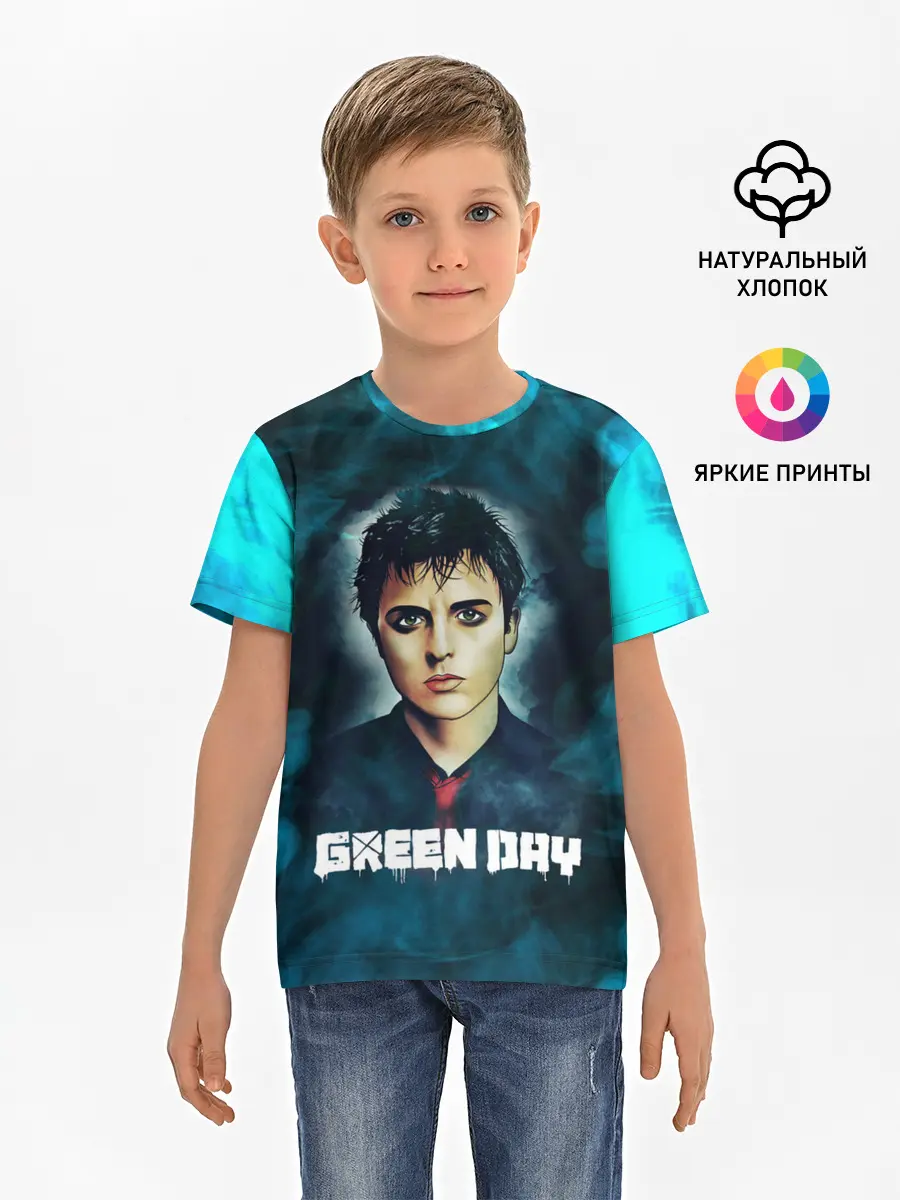 Детская базовая футболка / Billie | GreenDay | ГринДай