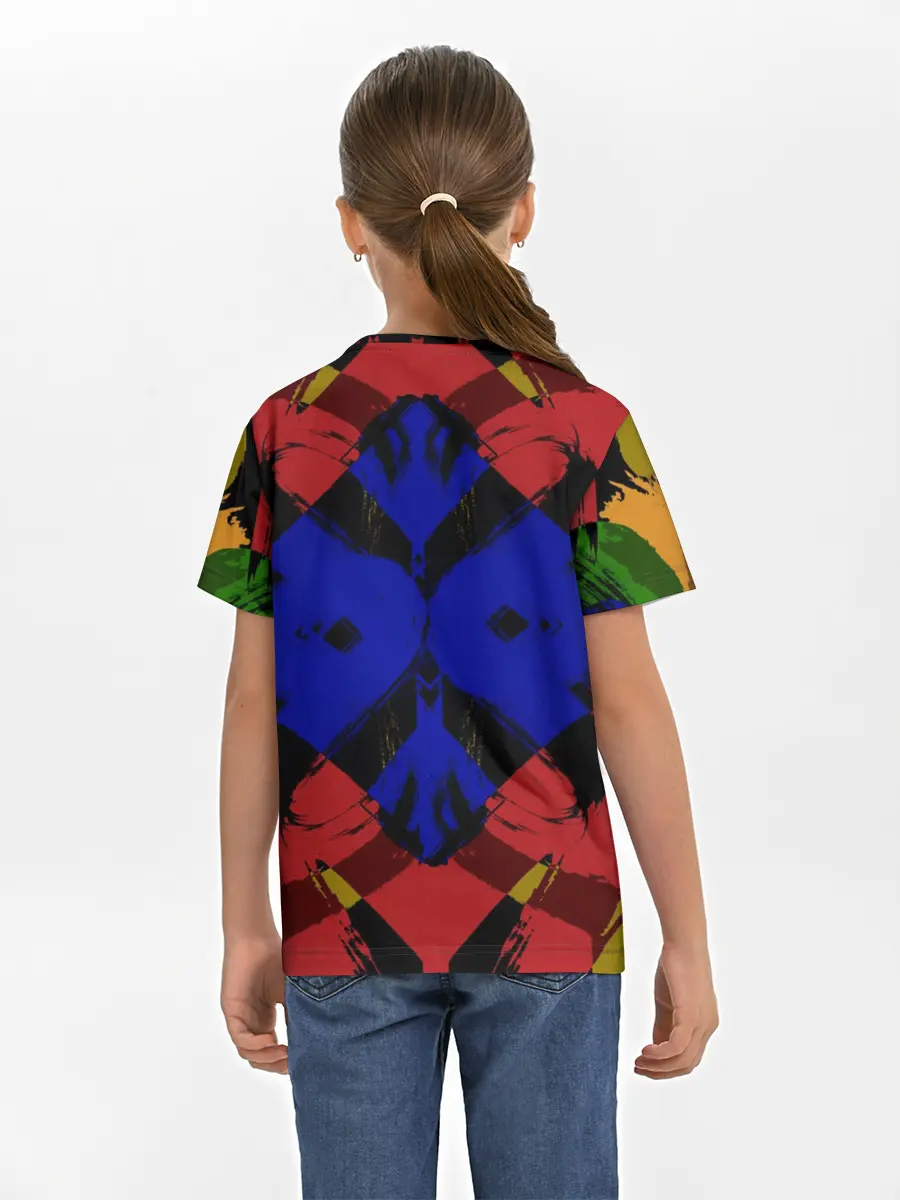 Детская базовая футболка / Абстракция