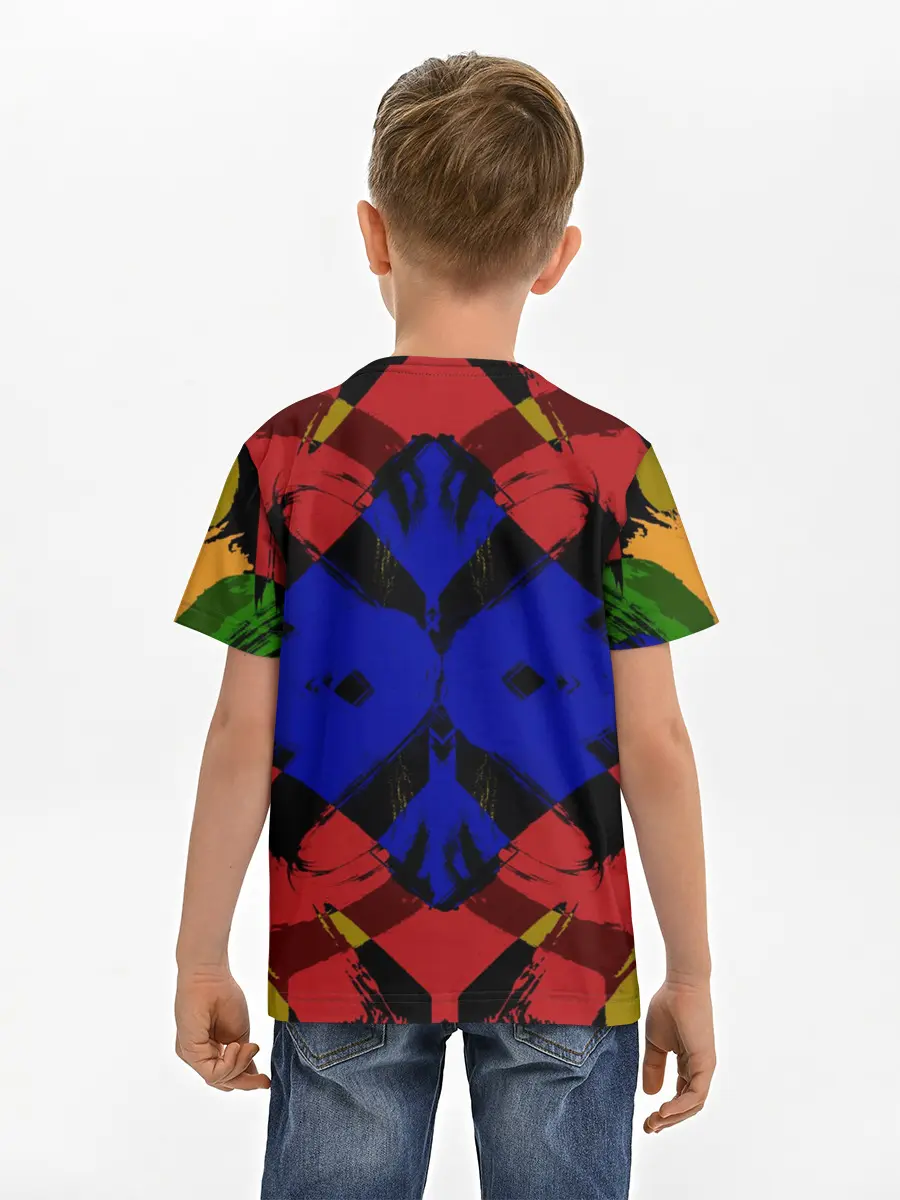 Детская базовая футболка / Абстракция