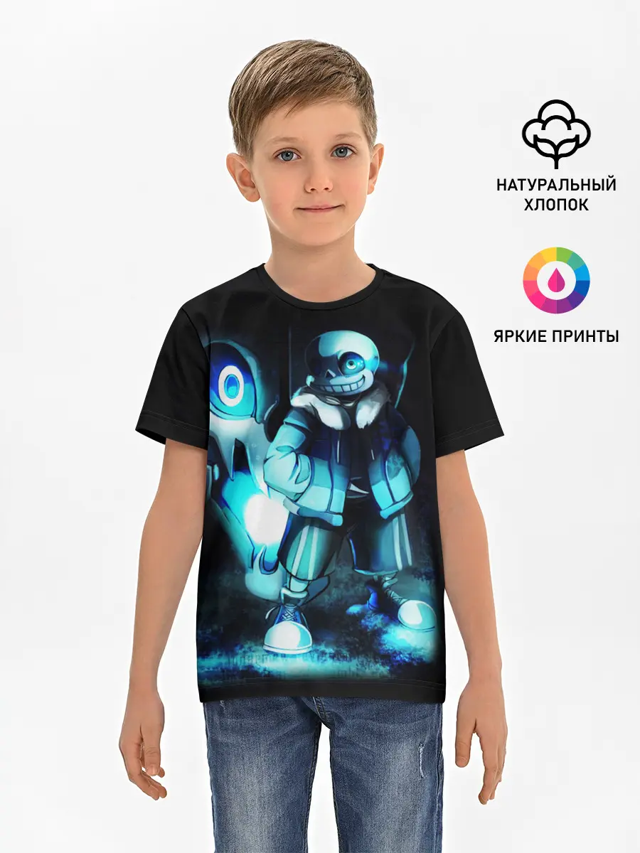 Детская базовая футболка / UNDERTALE
