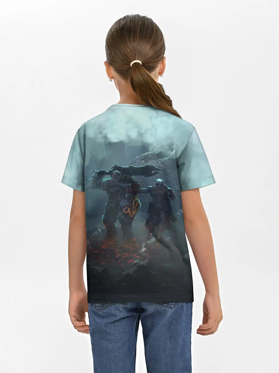 Детская базовая футболка / Darksiders | Гнев Войны