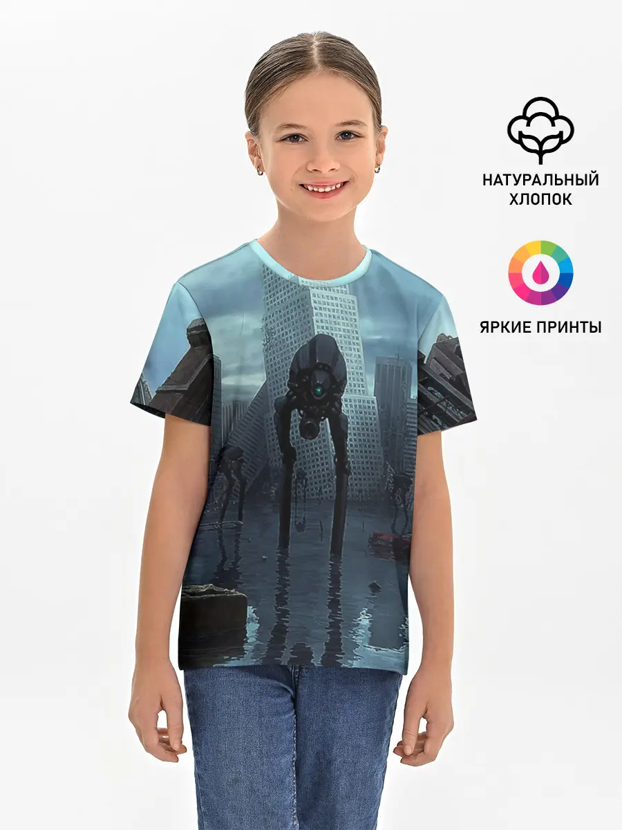 Детская базовая футболка / Халф-лайф