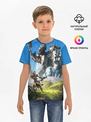 Детская базовая футболка / HORIZON ZERO DAWN