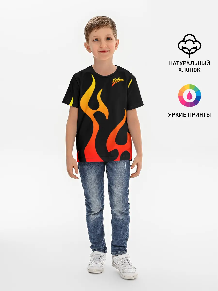 Детская базовая футболка / JoJo Bizarre Adventure