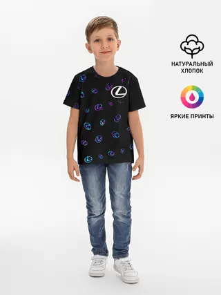 Детская базовая футболка / LEXUS / ЛЕКСУС