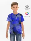 Детская базовая футболка / Синие круги
