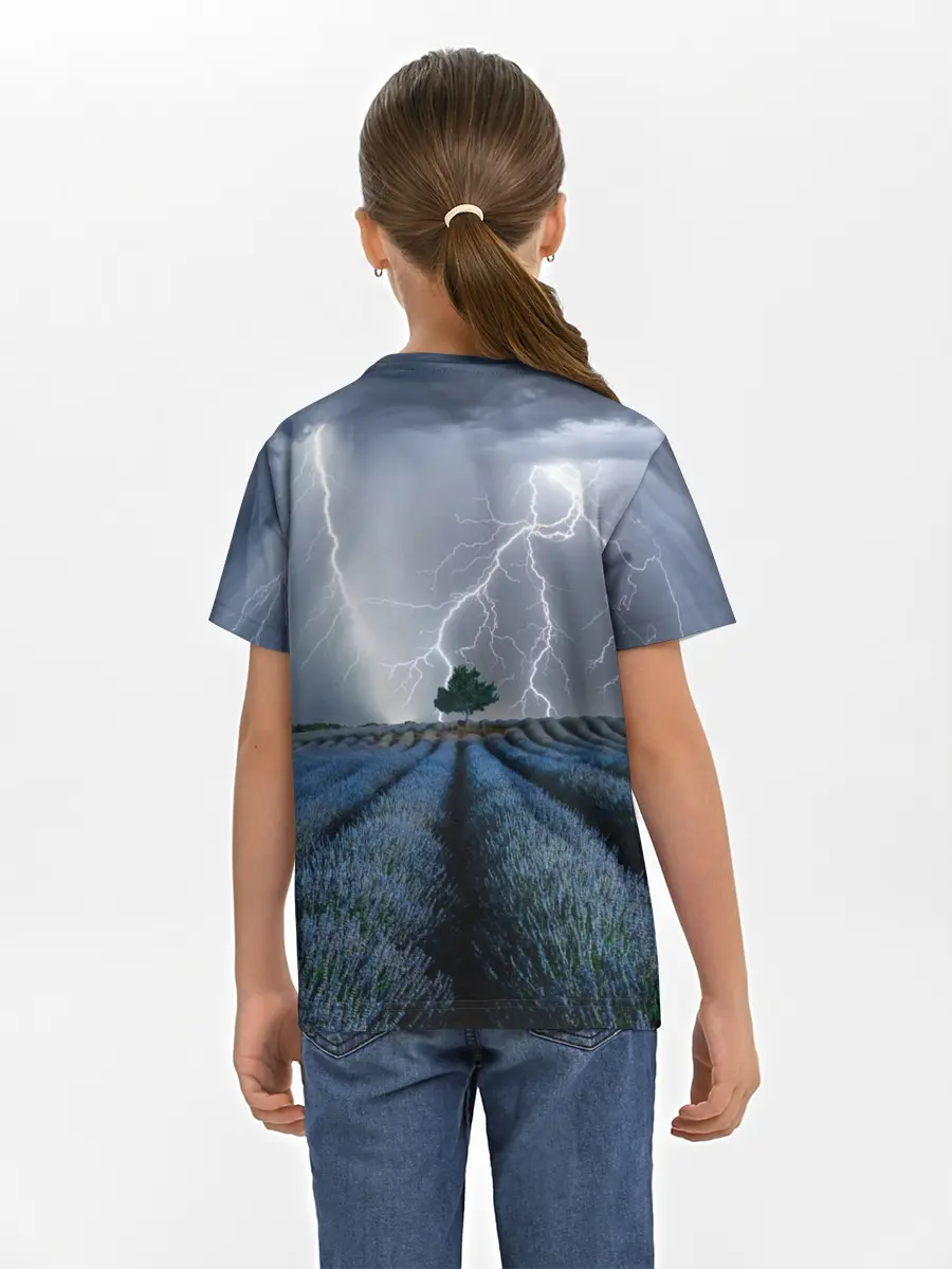 Детская базовая футболка / Молнии