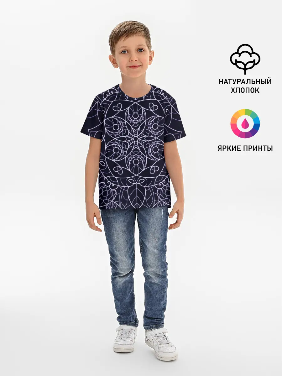 Детская базовая футболка / Узор