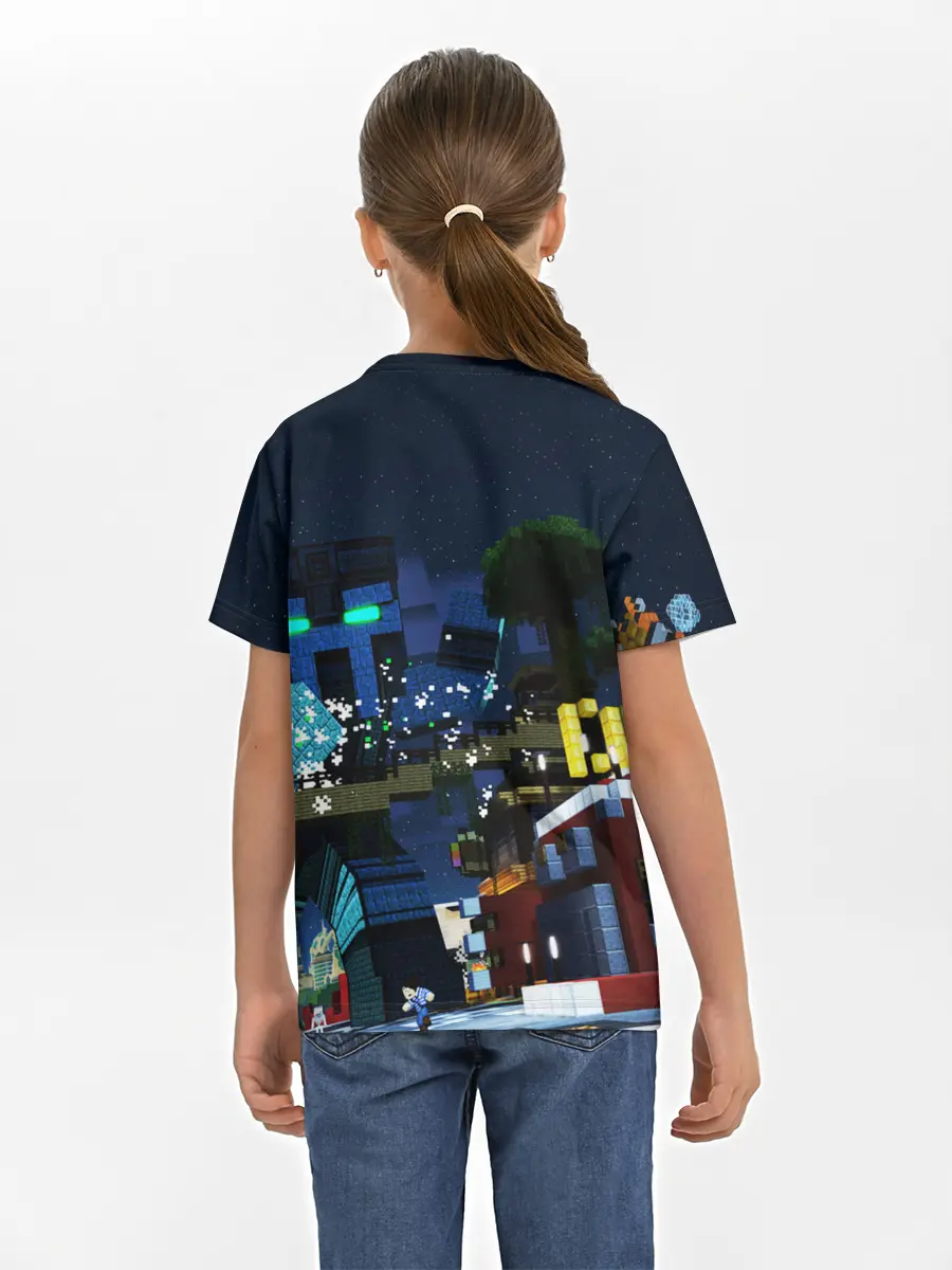 Детская базовая футболка / MINECRAFT