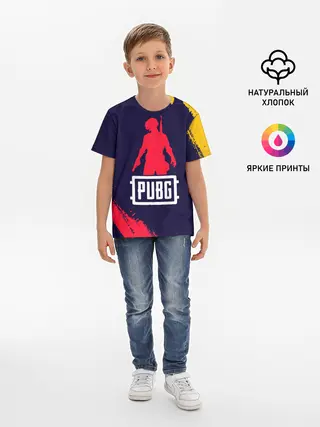 Детская базовая футболка / PUBG / ПАБГ
