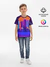 Детская базовая футболка / НЕОНОВЫЙ ГОРОД