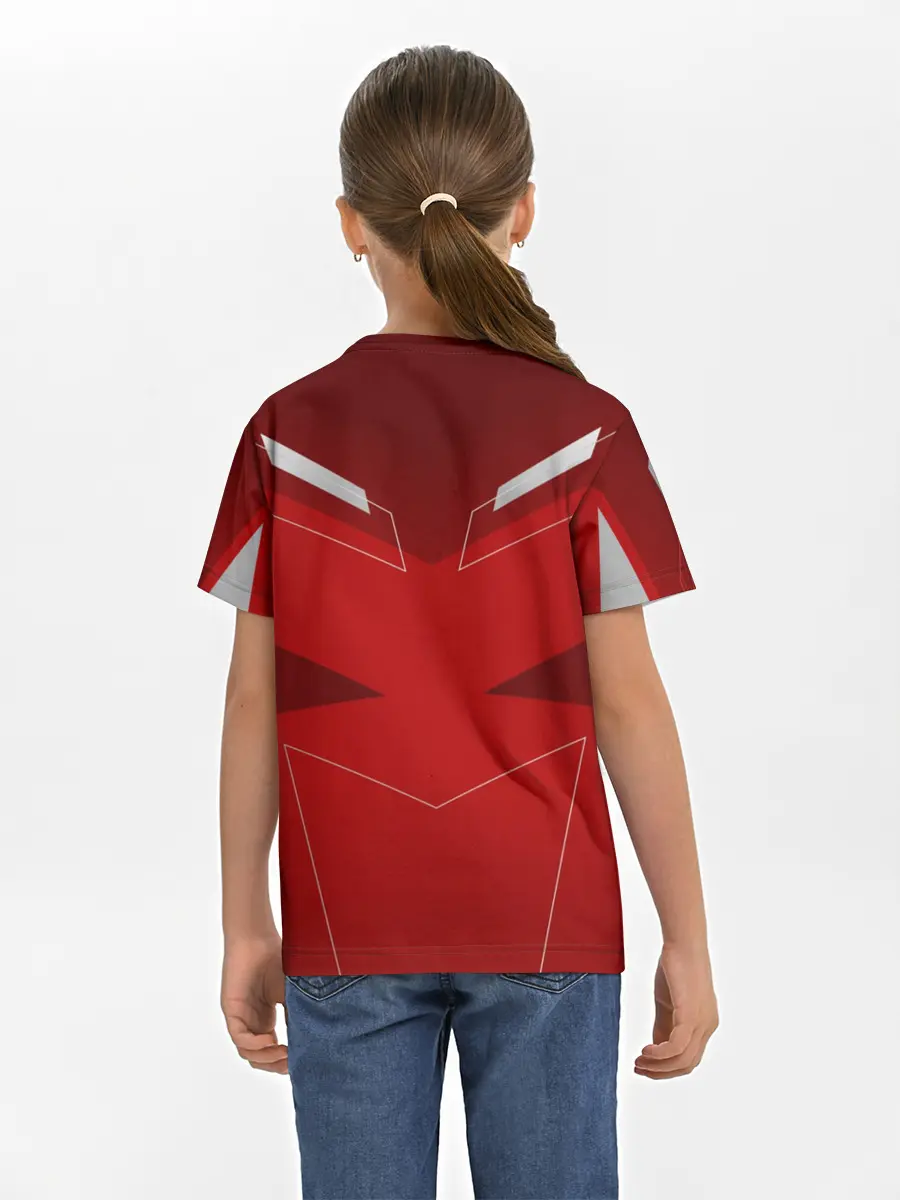 Детская базовая футболка / Red machine