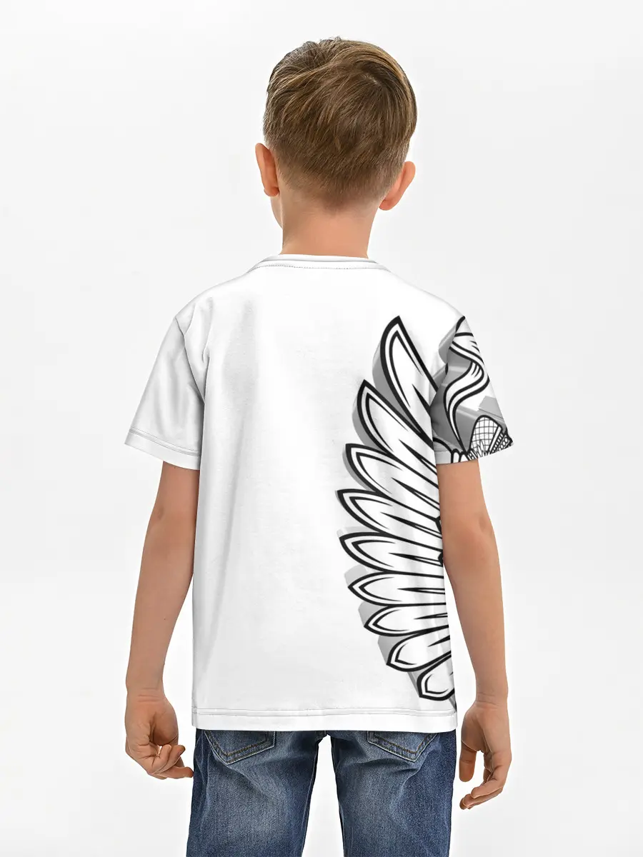 Детская базовая футболка / Russia | MSKSide 3D Logo