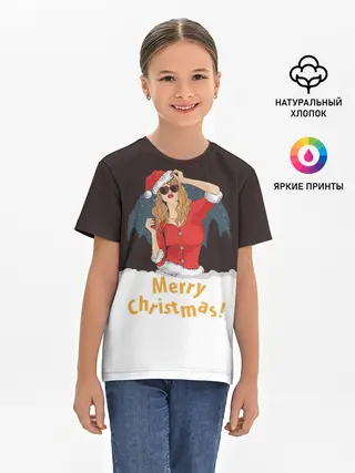 Детская базовая футболка / Снегурка