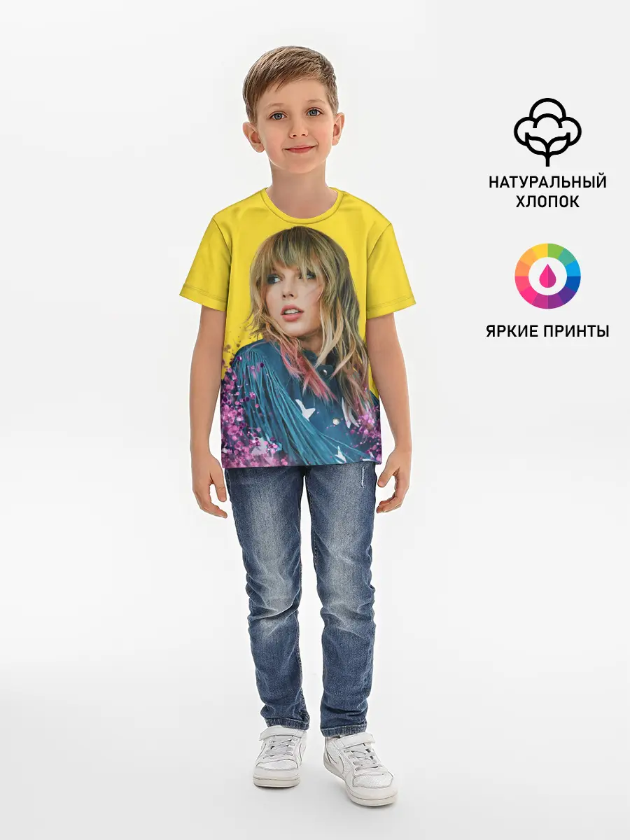 Детская базовая футболка / Красотка Тейлор