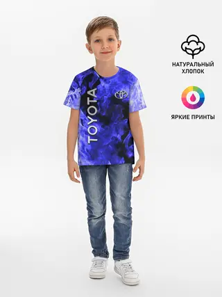 Детская базовая футболка / TOYOTA
