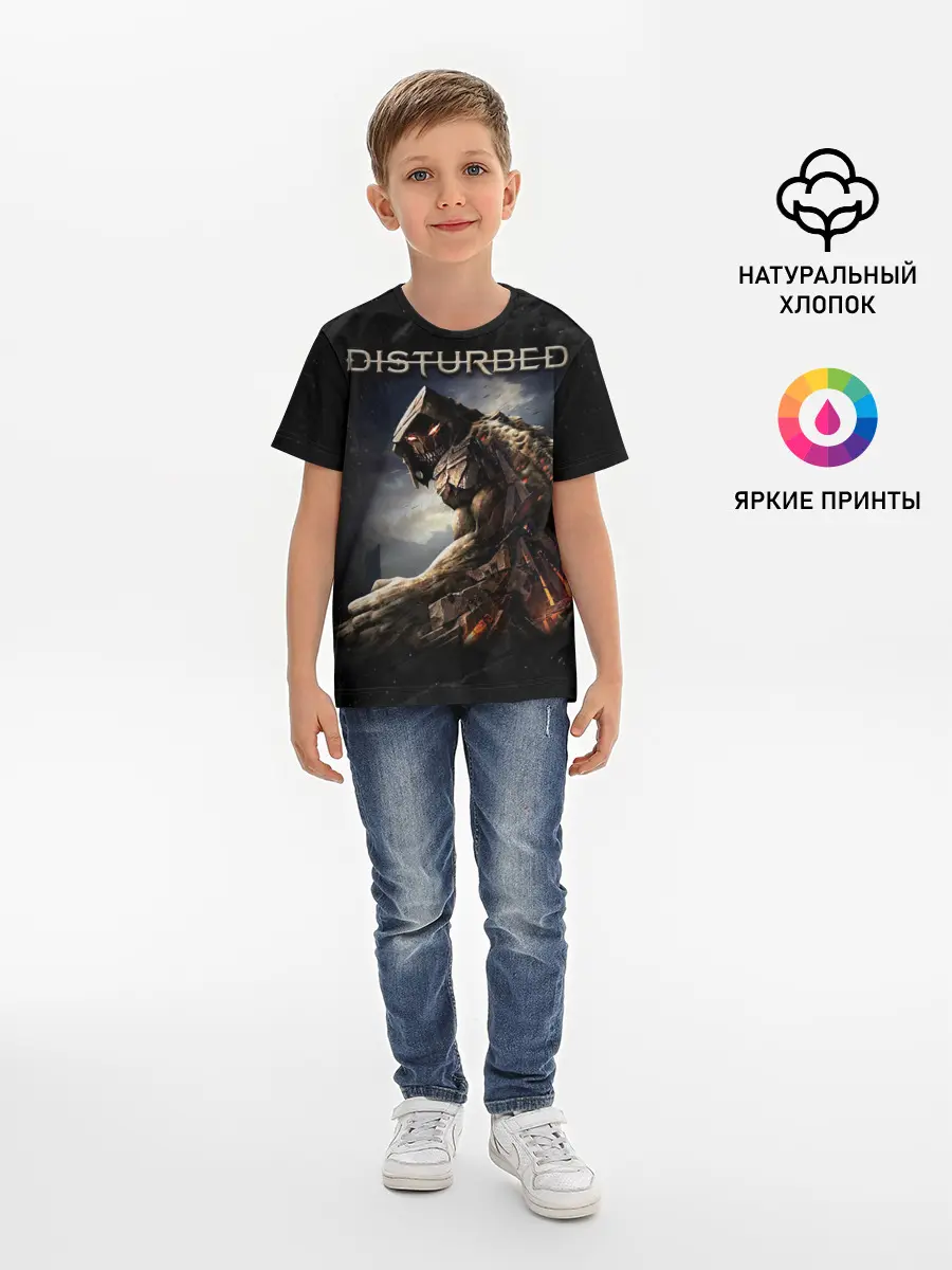 Детская базовая футболка / Disturbed