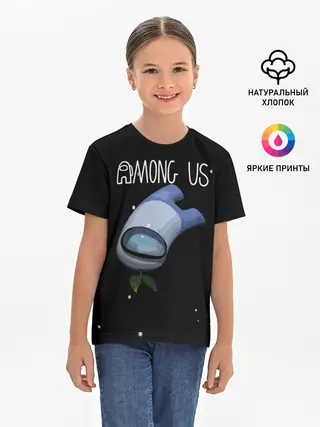 Детская базовая футболка / AMONG US