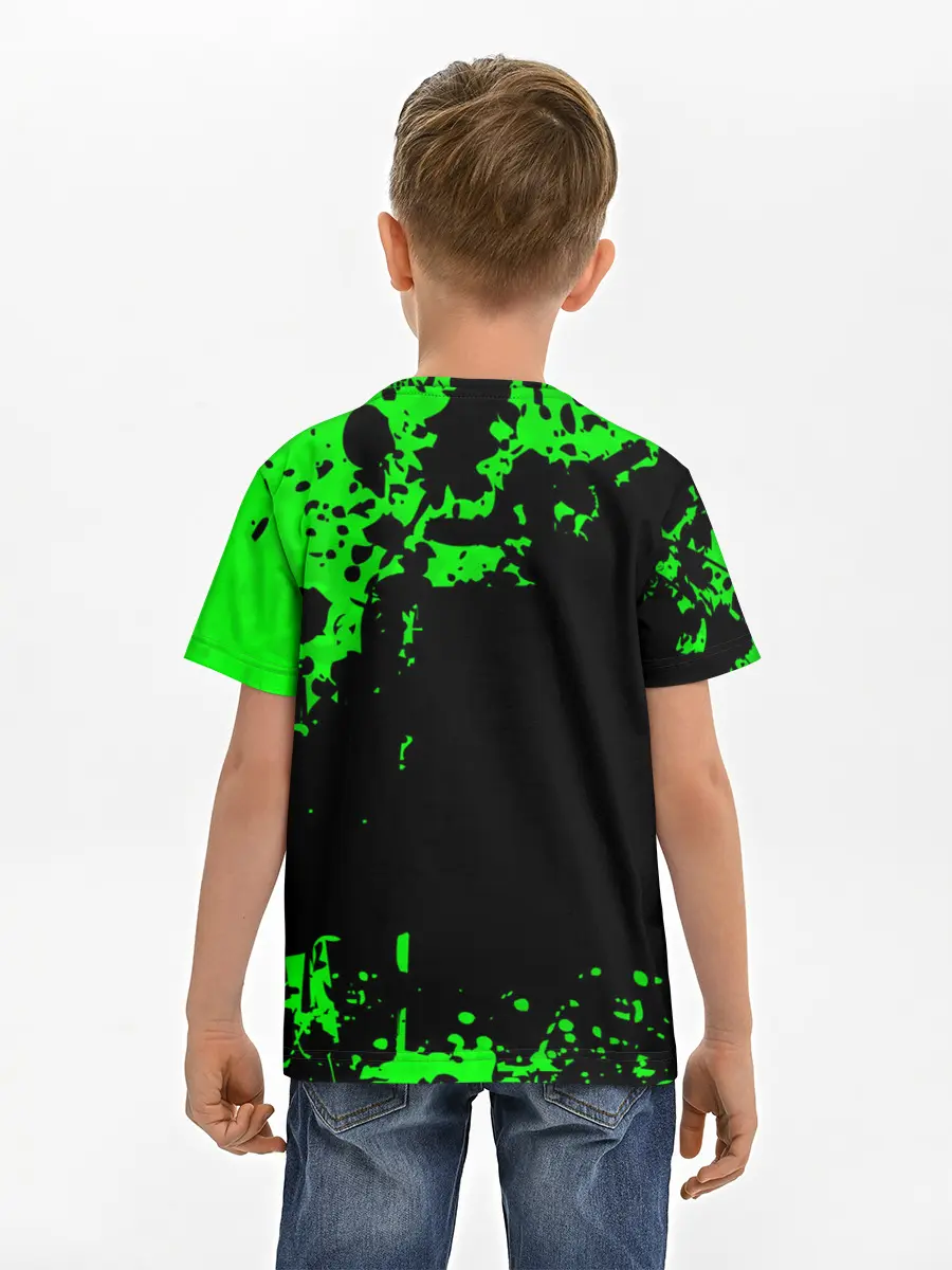 Детская базовая футболка / Minecraft