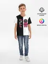 Детская базовая футболка / ЛОГОТИП И ОХРАНА | ИГРА В КАЛЬМАРА