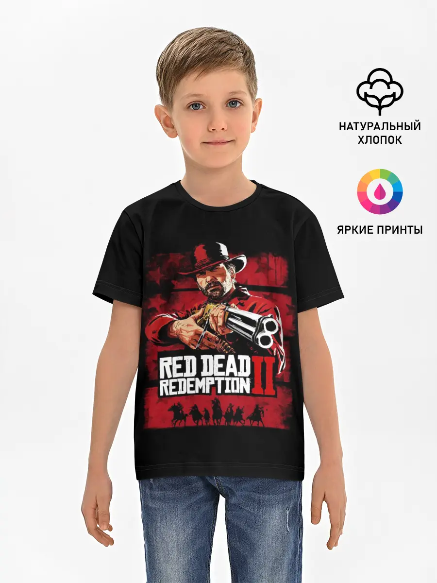 Детская базовая футболка / Red Dead Redemption