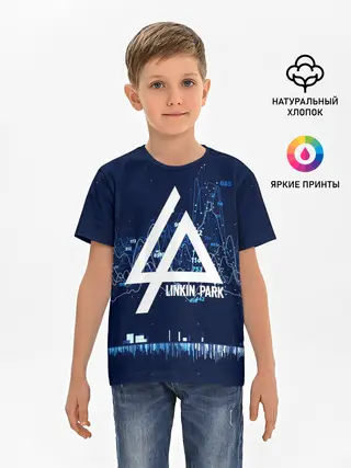 Детская базовая футболка / Linkin Park music collection