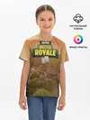 Детская базовая футболка / Fortnite Battle Royale