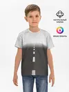 Детская базовая футболка / Дорога, уходящая в даль
