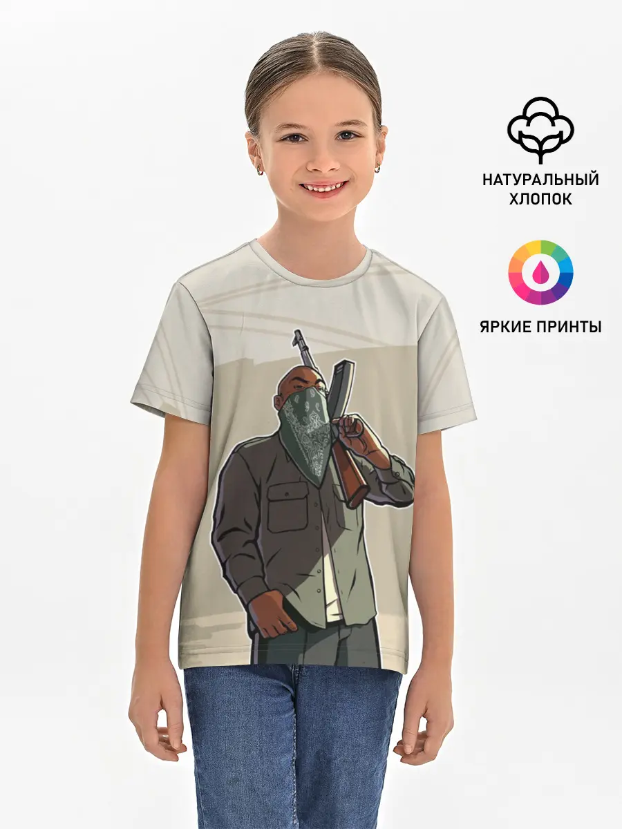 Детская базовая футболка / GTA San Andreas - GSF #1