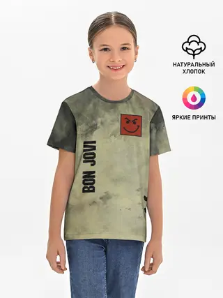 Детская базовая футболка / Bon Jovi