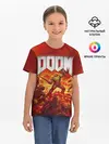 Детская базовая футболка / DOOM